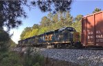 CSX 6088, 6031, and 1701 lay over